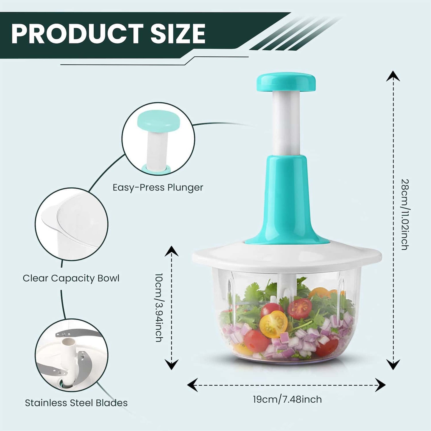 Snappy Pod - Hand Chopper