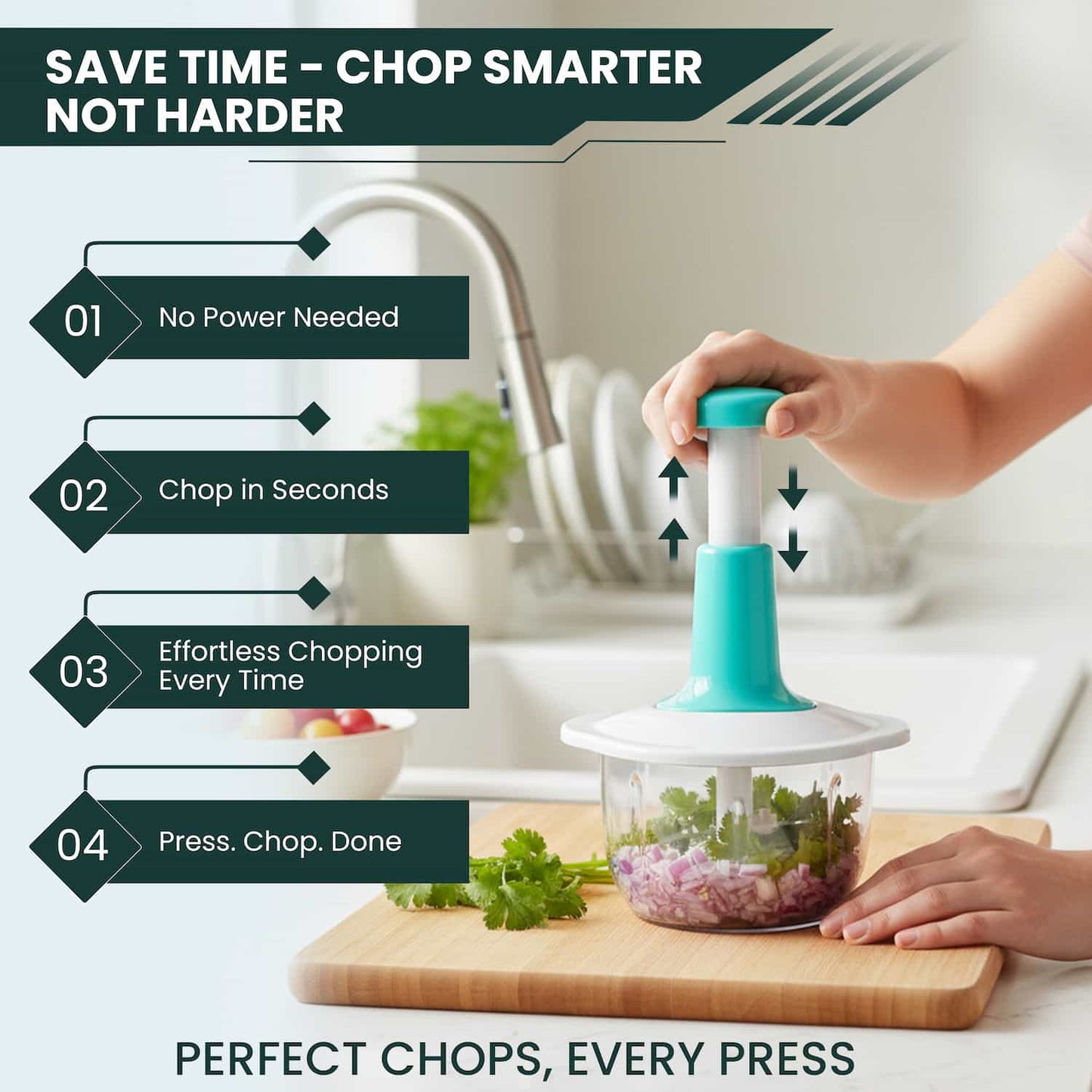 Snappy Pod - Hand Chopper - NovaMart